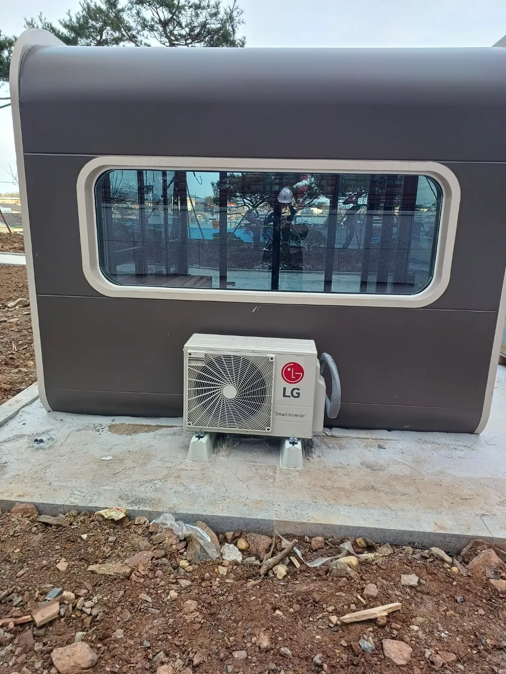 테스트 설치 완료 현장 사진